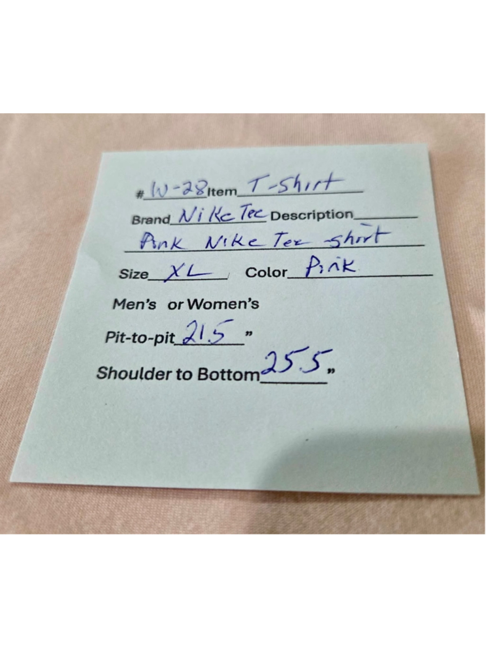 Nike Dri-FIT The Nike Tee Women’s XL Pink Short Sleeve Athletic T-Shirt - Picture 4 of 4